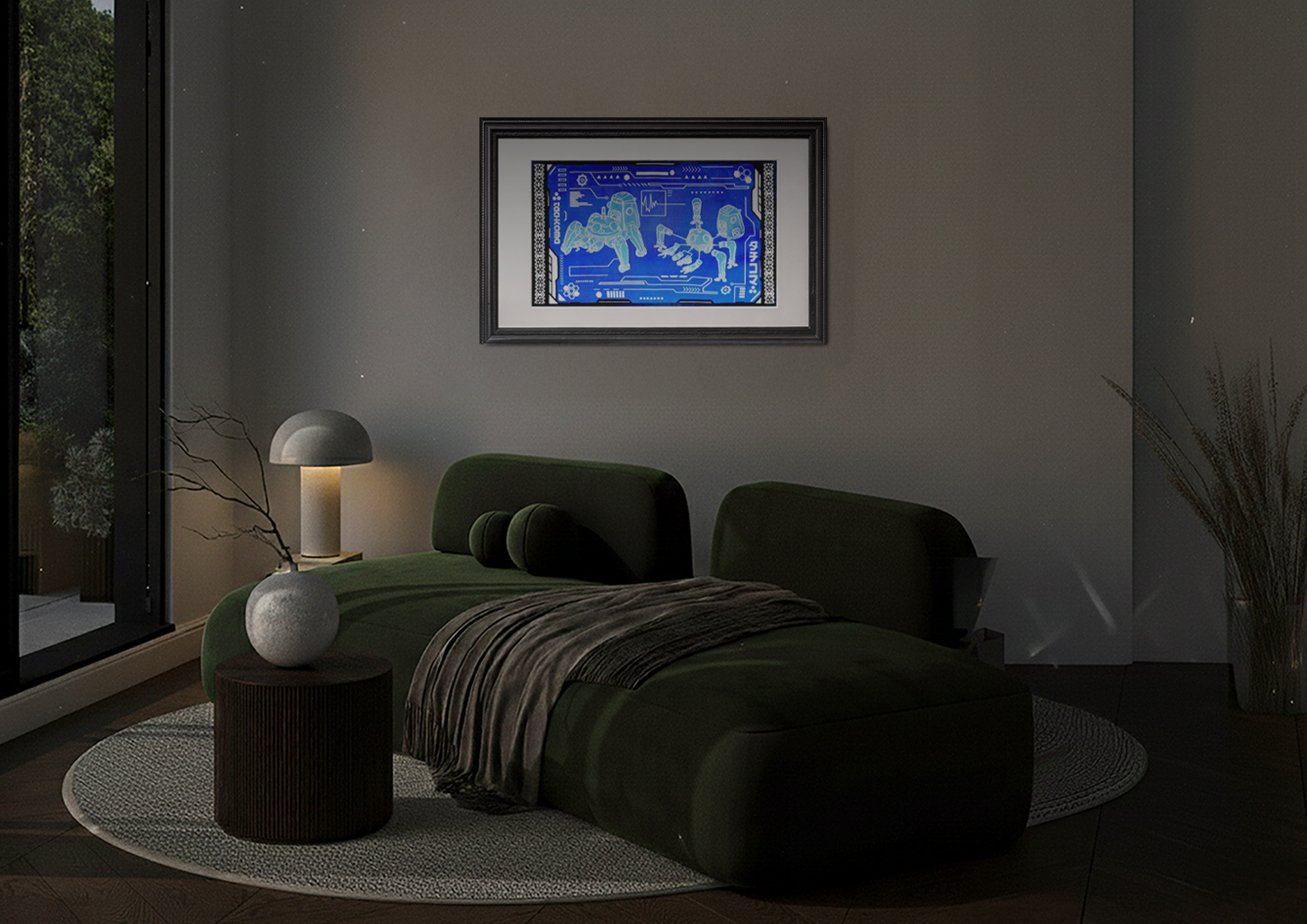 タチコマ Background